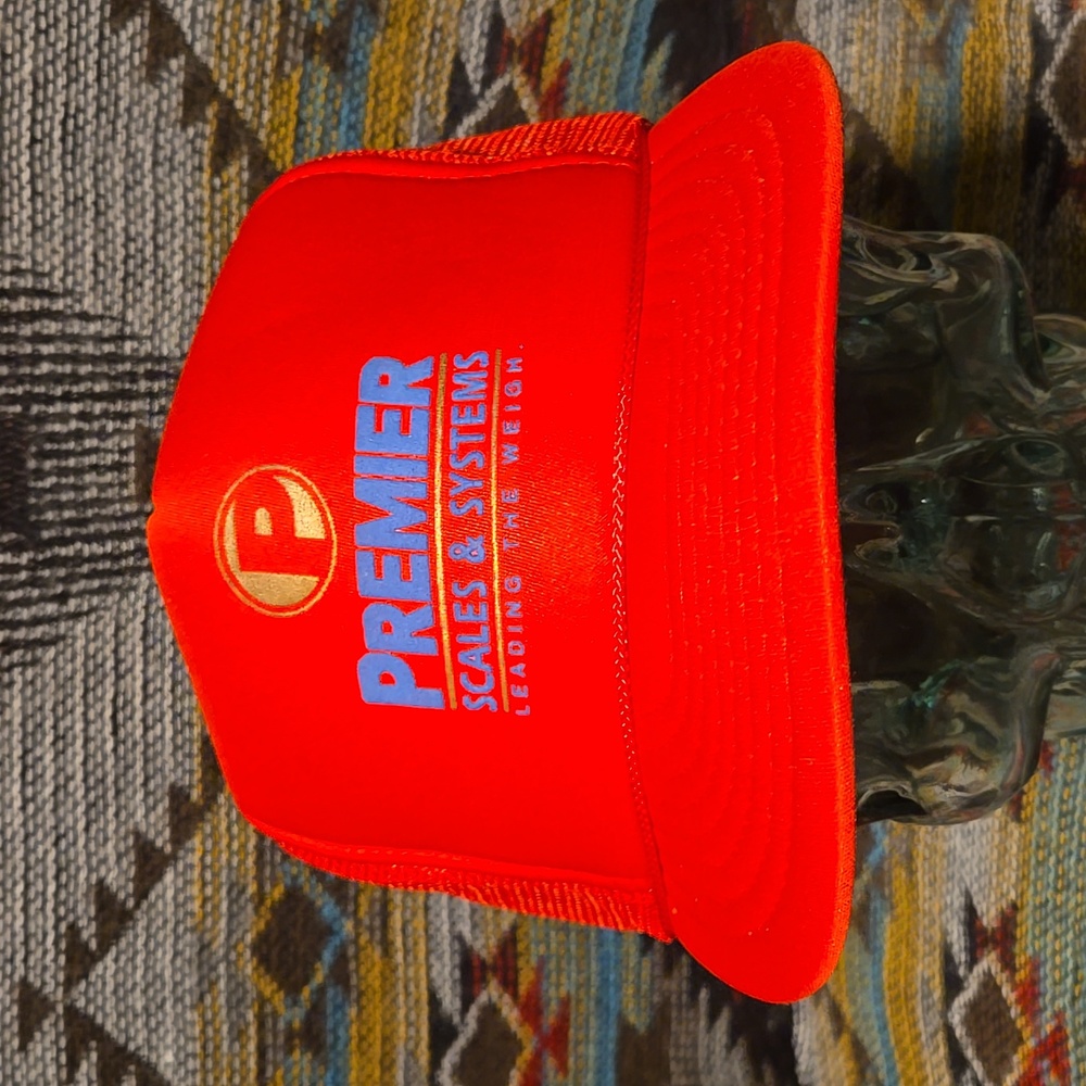 90s Premier Scales & Systems Red Trucker.